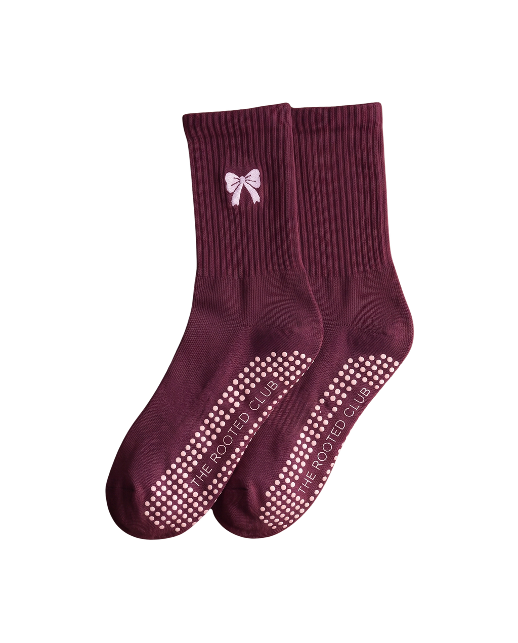 Petal Edge Series - Velvet Wine Bow